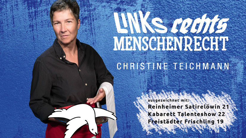 Christine Teichmann, links rechts Menschenrecht